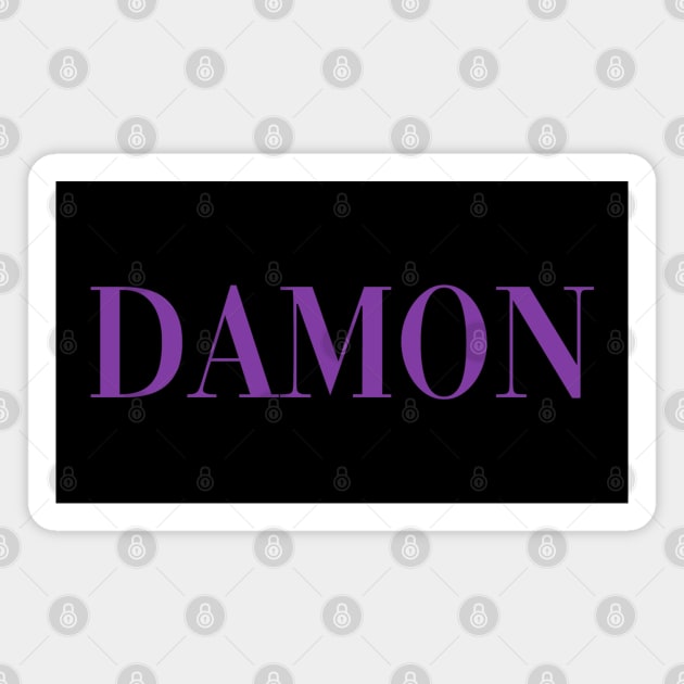 Damon - Pose - Purple Magnet by deanbeckton